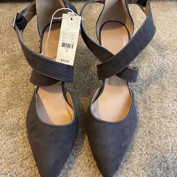 New York & Company Shoes - NY & CO Strapped Around Foot/Ankle Heels
